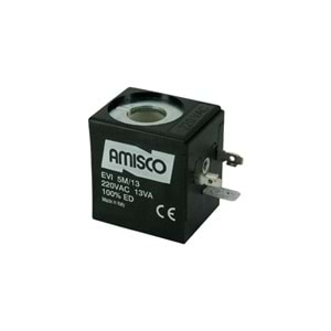 AMISCO EVI 5M/13 220 V. AC 13 W. SOLENOİD VANA BOBİNİ