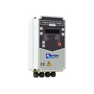 KERİM H-0175-V2 0,75-7,5 KW. 380 V. POMPA KONTROL PANOSU